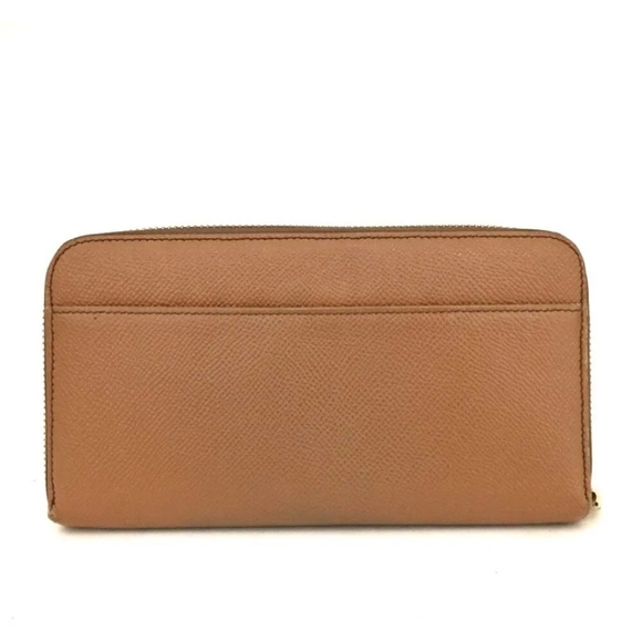 DOLCE&GABBANA Logo Leather Zip Around Long Wallet - Picture 8 of 9